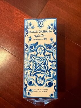 Dolce & Gabbana Light Blue Summer Vibes  - never opened, still in plastic wrap